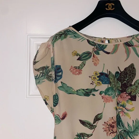 Maison Scotch Acapulco Palm Botanical Dress - Picture 5 of 6